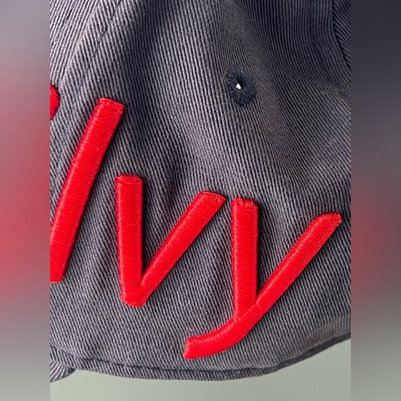 🐎Navy + 3D Red Raised Embroidery Cap | Ogilvy Equestrian | Adjustable - Picture 8 of 17